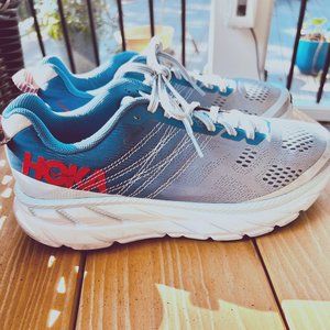 Hoka One One Clifton 6 Blue Women's Size 8.5 - 1102873-PAMB